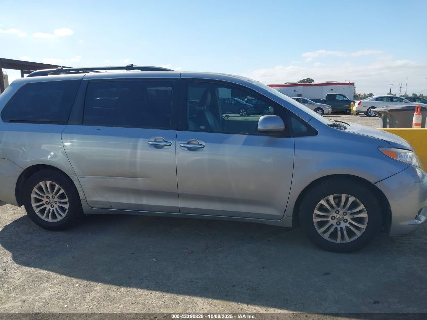 2013 Toyota Sienna Xle V6 8 Passenger VIN: 5TDYK3DC9DS401326 Lot: 43390828