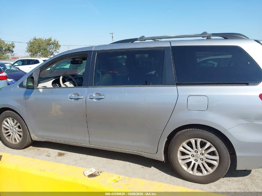 2013 Toyota Sienna Xle V6 8 Passenger VIN: 5TDYK3DC9DS401326 Lot: 43390828