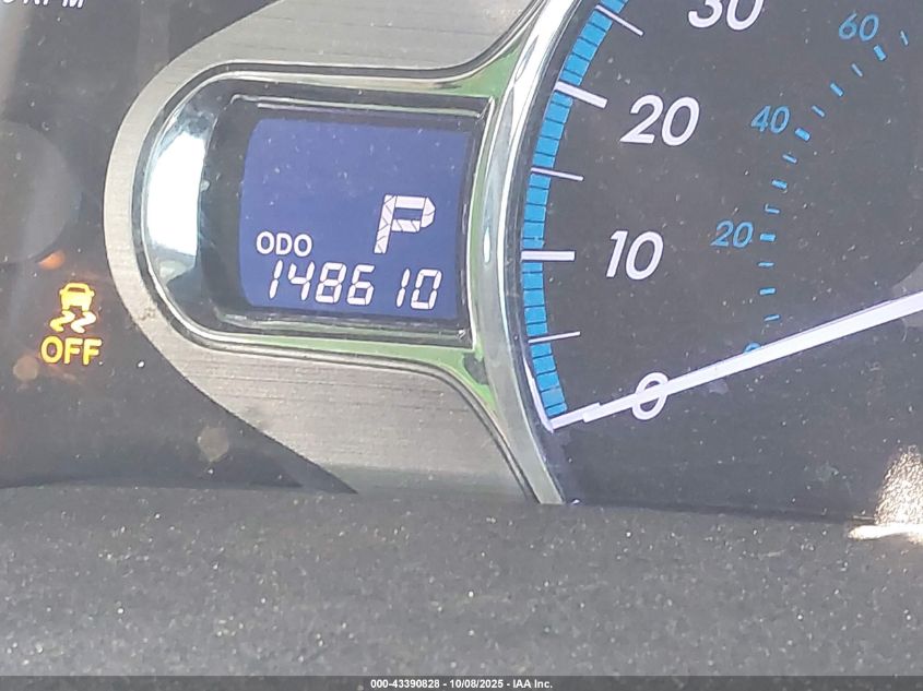 2013 Toyota Sienna Xle V6 8 Passenger VIN: 5TDYK3DC9DS401326 Lot: 43390828