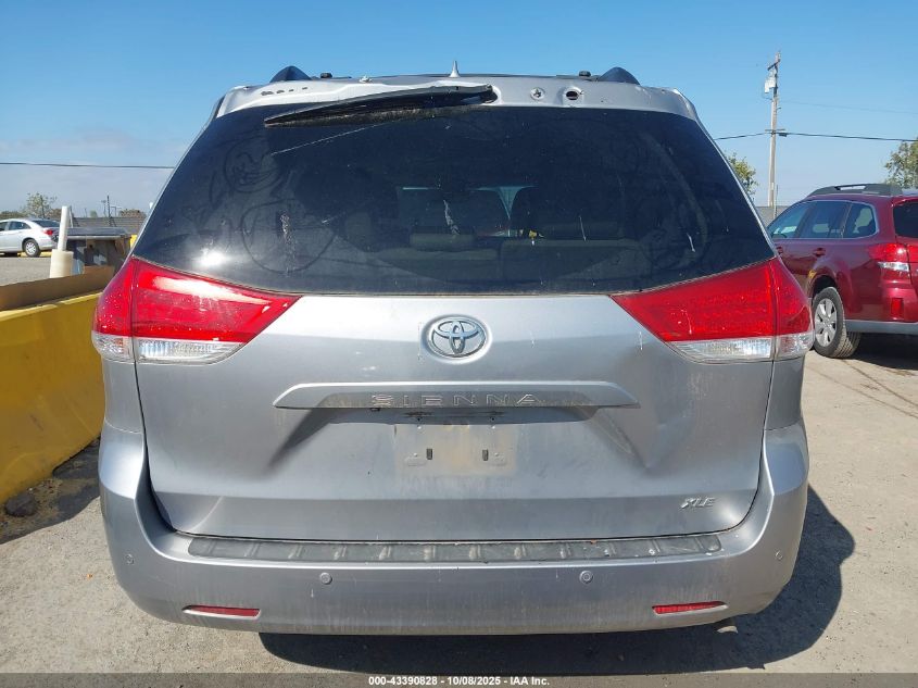 2013 Toyota Sienna Xle V6 8 Passenger VIN: 5TDYK3DC9DS401326 Lot: 43390828