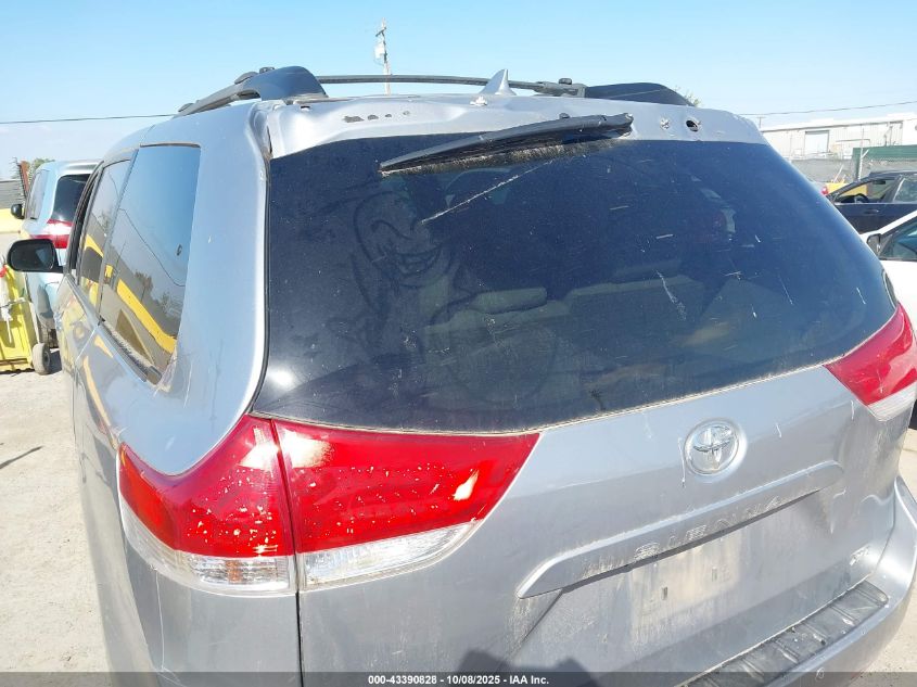 2013 Toyota Sienna Xle V6 8 Passenger VIN: 5TDYK3DC9DS401326 Lot: 43390828