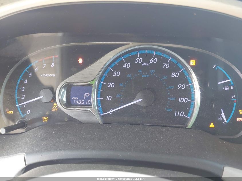 2013 Toyota Sienna Xle V6 8 Passenger VIN: 5TDYK3DC9DS401326 Lot: 43390828