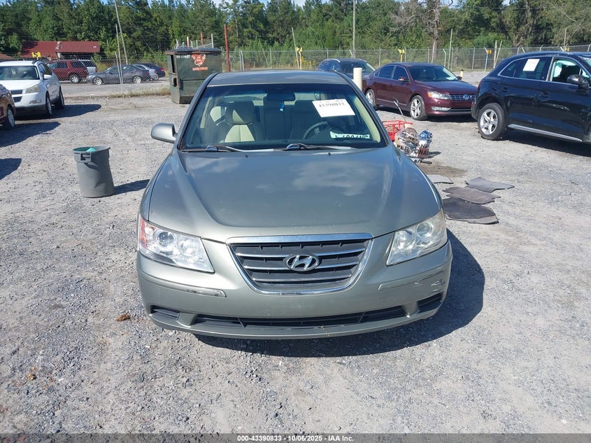 2009 Hyundai Sonata Gls VIN: 5NPET46C49H559752 Lot: 43390833