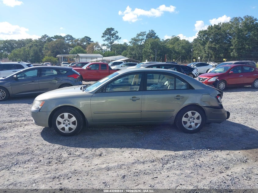 2009 Hyundai Sonata Gls VIN: 5NPET46C49H559752 Lot: 43390833