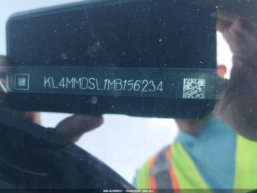 2021 Buick Encore Gx Fwd Select VIN: KL4MMDSL1MB156234 Lot: 43390837