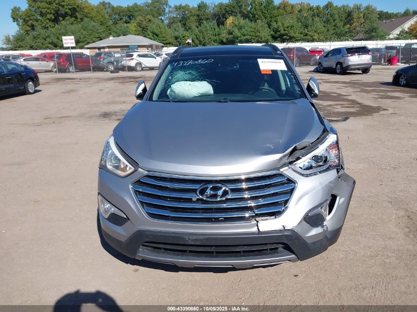 2014 Hyundai Santa Fe Limited VIN: KM8SRDHFXEU075699 Lot: 43390860