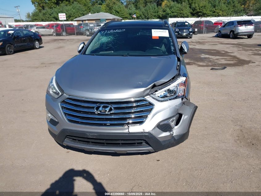 2014 Hyundai Santa Fe Limited VIN: KM8SRDHFXEU075699 Lot: 43390860