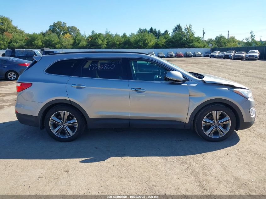 2014 Hyundai Santa Fe Limited VIN: KM8SRDHFXEU075699 Lot: 43390860