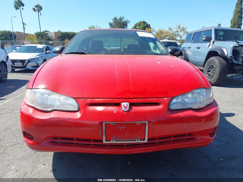 2005 Chevrolet Monte Carlo Ls VIN: 2G1WW12EX59306426 Lot: 43390863