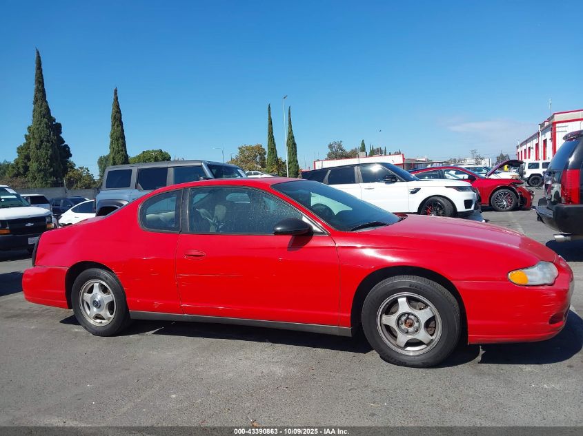 2005 Chevrolet Monte Carlo Ls VIN: 2G1WW12EX59306426 Lot: 43390863
