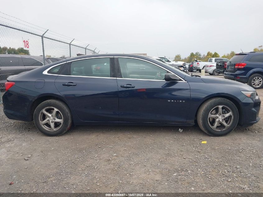 2016 Chevrolet Malibu 1Fl VIN: 1G1ZC5ST2GF241237 Lot: 43390887