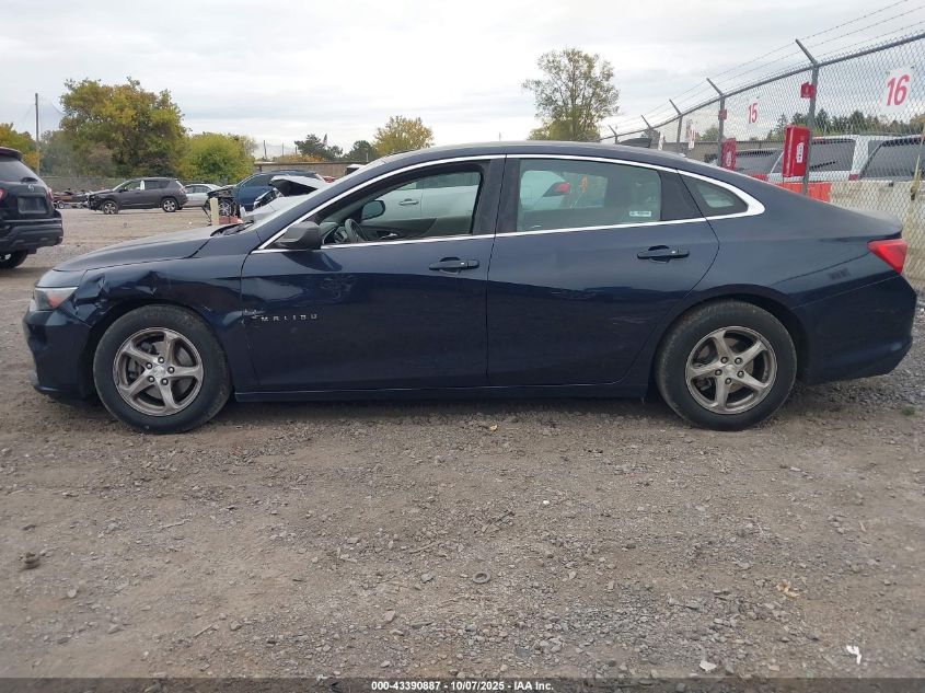 2016 Chevrolet Malibu 1Fl VIN: 1G1ZC5ST2GF241237 Lot: 43390887