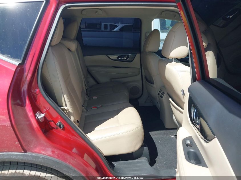 2016 Nissan Rogue Sl VIN: 5N1AT2MT7GC779669 Lot: 43390892