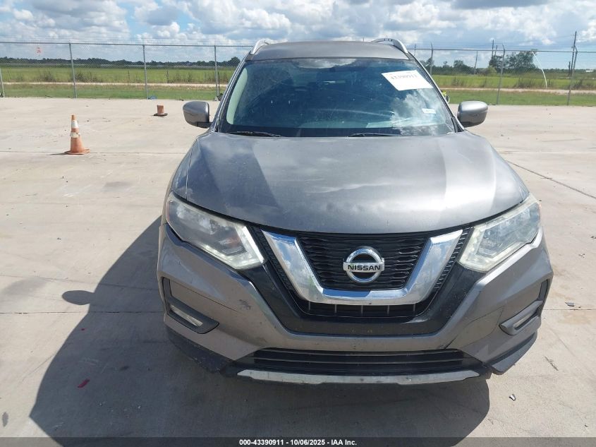 2017 Nissan Rogue Sv VIN: KNMAT2MV1HP542174 Lot: 43390911