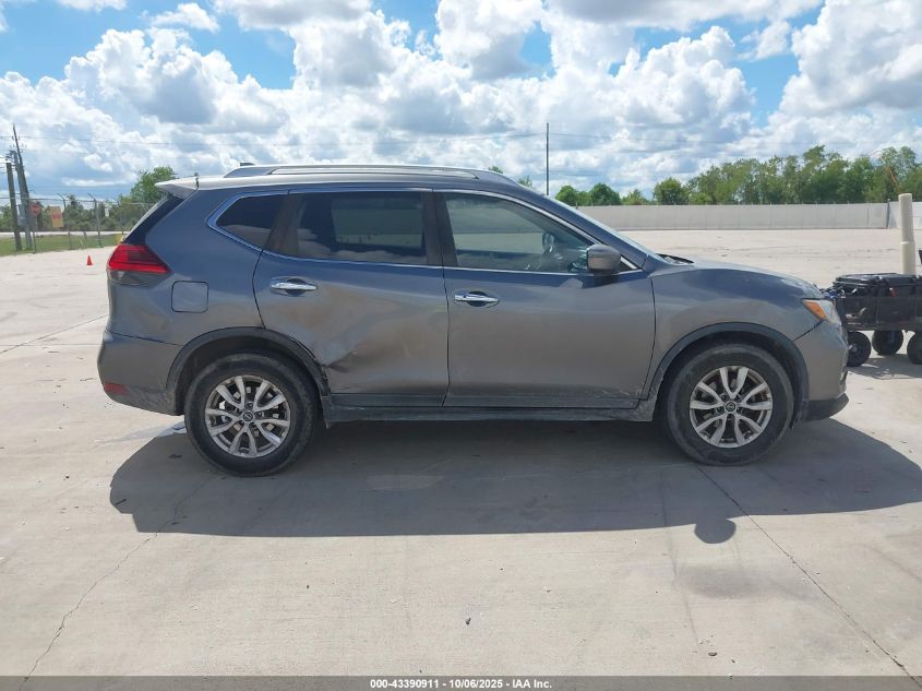 2017 Nissan Rogue Sv VIN: KNMAT2MV1HP542174 Lot: 43390911