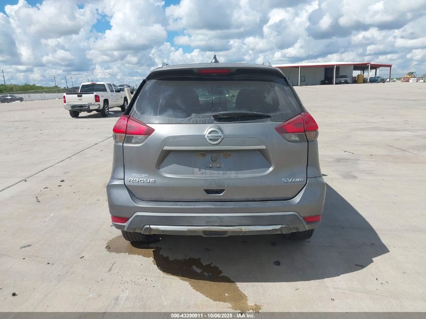 2017 Nissan Rogue Sv VIN: KNMAT2MV1HP542174 Lot: 43390911