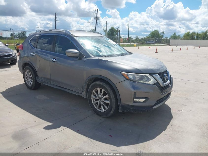 2017 Nissan Rogue Sv VIN: KNMAT2MV1HP542174 Lot: 43390911