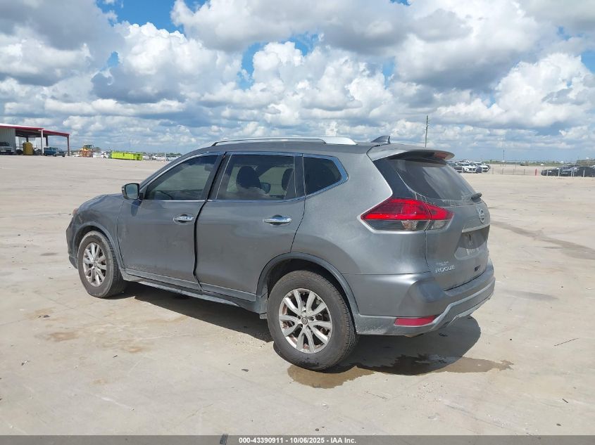 2017 Nissan Rogue Sv VIN: KNMAT2MV1HP542174 Lot: 43390911