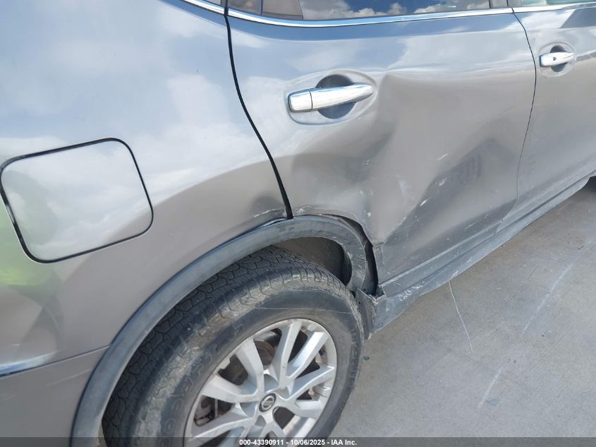 2017 Nissan Rogue Sv VIN: KNMAT2MV1HP542174 Lot: 43390911