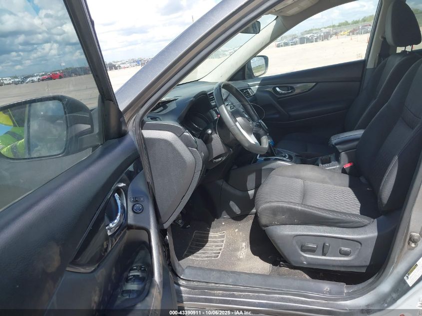 2017 Nissan Rogue Sv VIN: KNMAT2MV1HP542174 Lot: 43390911