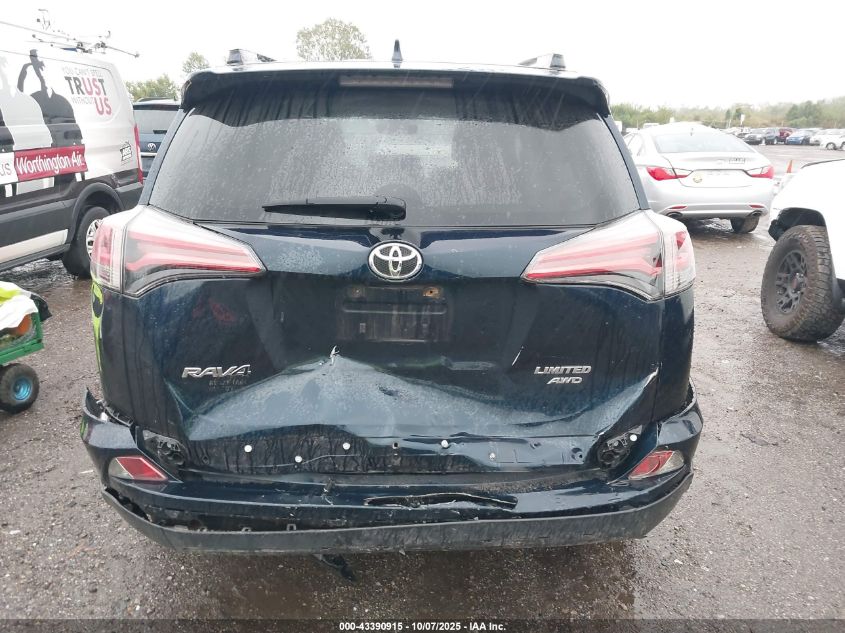 2017 Toyota Rav4 Limited VIN: JTMDFREV9HJ171067 Lot: 43390915