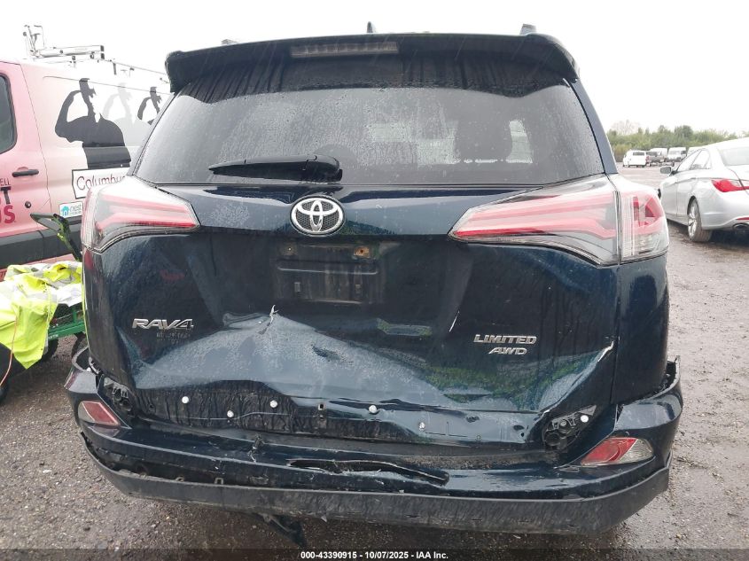 2017 Toyota Rav4 Limited VIN: JTMDFREV9HJ171067 Lot: 43390915
