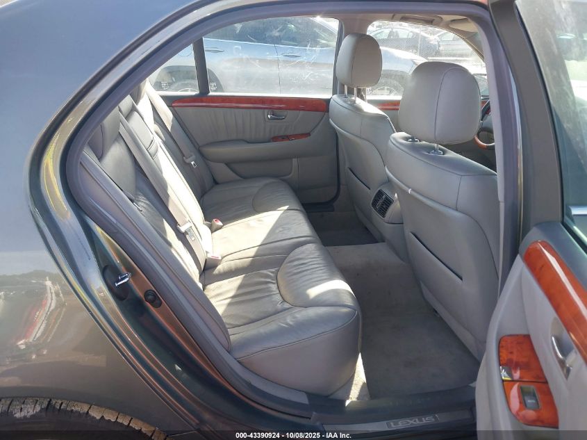 2005 Lexus Ls 430 VIN: JTHBN36F955003009 Lot: 43390924