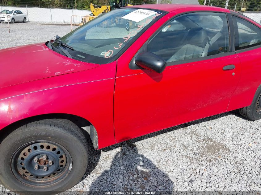 2001 Chevrolet Cavalier VIN: 1G1JC124317149778 Lot: 43390930