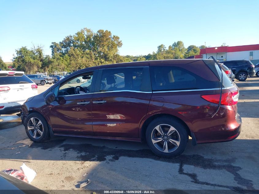 2019 Honda Odyssey Touring VIN: 5FNRL6H85KB094005 Lot: 43390948