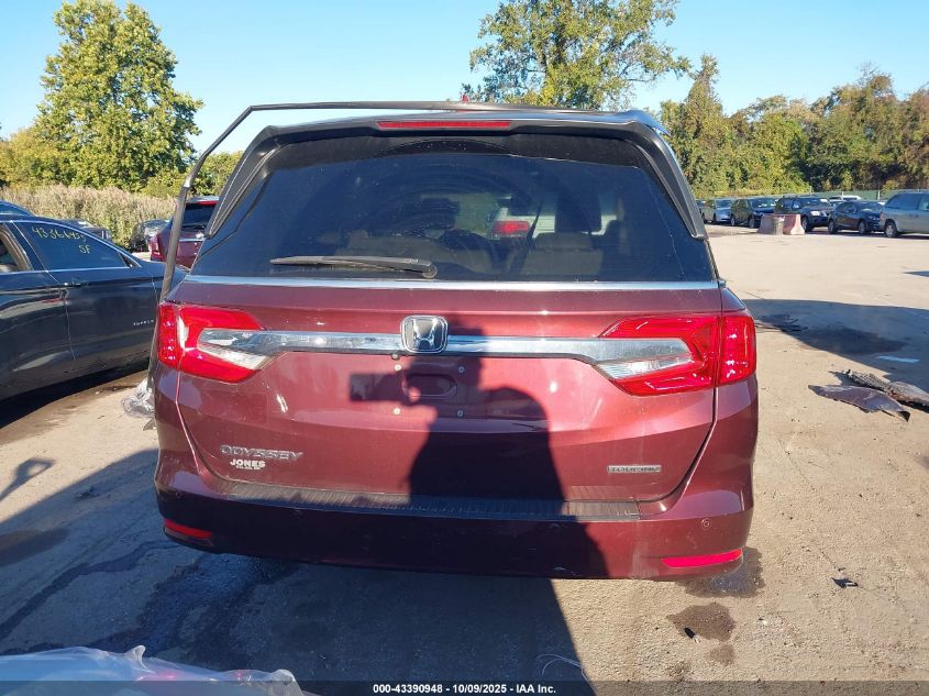 2019 Honda Odyssey Touring VIN: 5FNRL6H85KB094005 Lot: 43390948