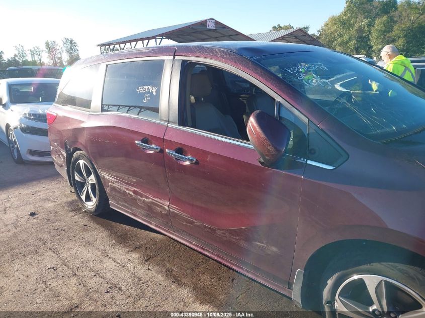 2019 Honda Odyssey Touring VIN: 5FNRL6H85KB094005 Lot: 43390948