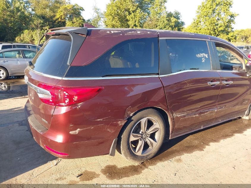 2019 Honda Odyssey Touring VIN: 5FNRL6H85KB094005 Lot: 43390948