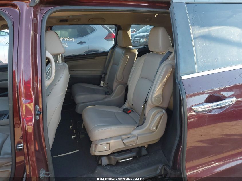 2019 Honda Odyssey Touring VIN: 5FNRL6H85KB094005 Lot: 43390948