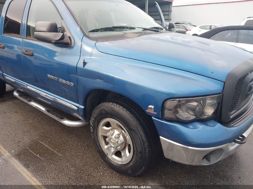2005 Dodge Ram 2500 Slt/Laramie VIN: 3D7KR28C05G754534 Lot: 43390951