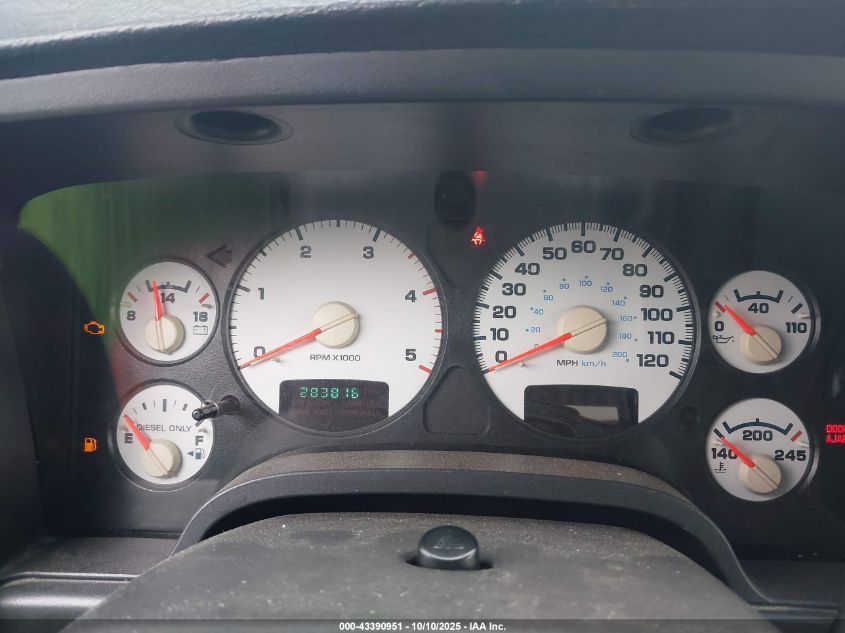 2005 Dodge Ram 2500 Slt/Laramie VIN: 3D7KR28C05G754534 Lot: 43390951