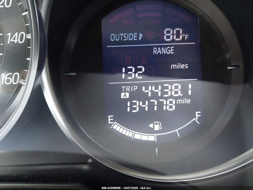 2016 Mazda Cx-5 Touring VIN: JM3KE4CY0G0655621 Lot: 43390956