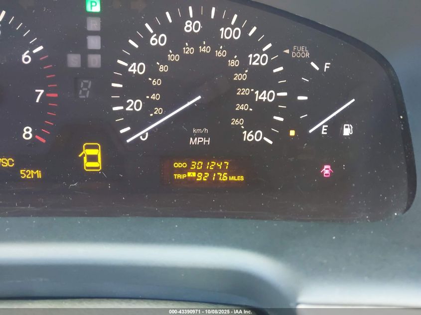 2004 Lexus Ls 430 VIN: JTHBN36F340135632 Lot: 43390971