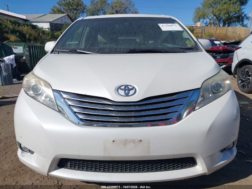 2011 Toyota Sienna Limited V6 VIN: 5TDYK3DC3BS058249 Lot: 43390973