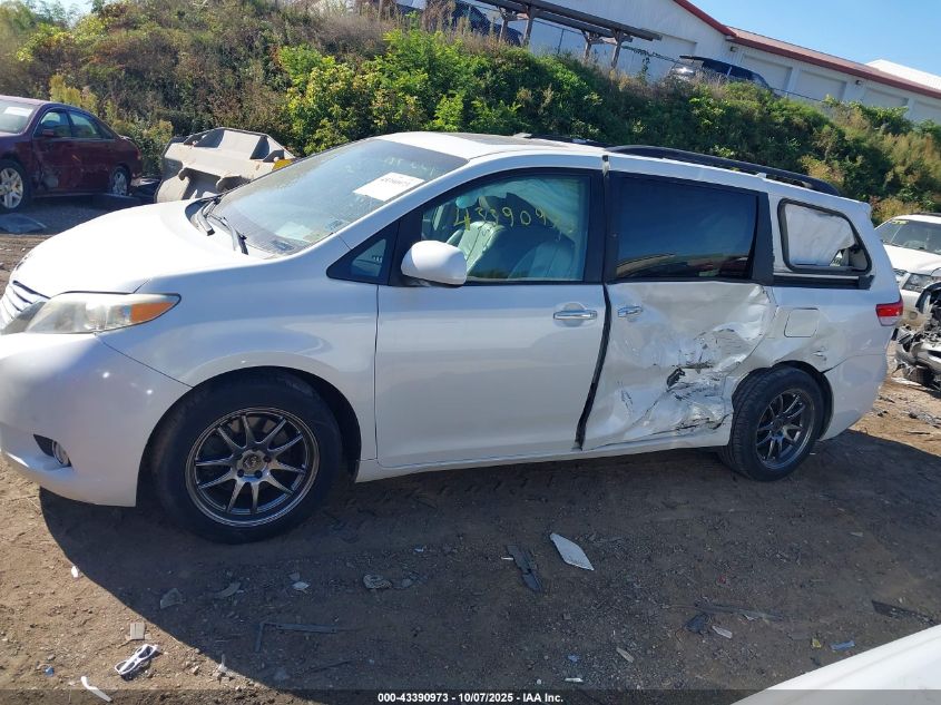 2011 Toyota Sienna Limited V6 VIN: 5TDYK3DC3BS058249 Lot: 43390973