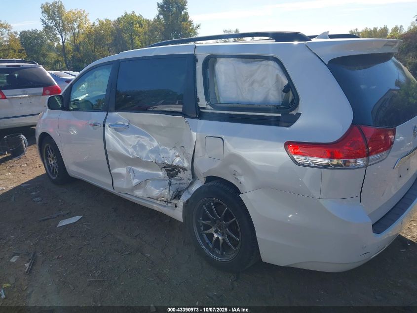 2011 Toyota Sienna Limited V6 VIN: 5TDYK3DC3BS058249 Lot: 43390973