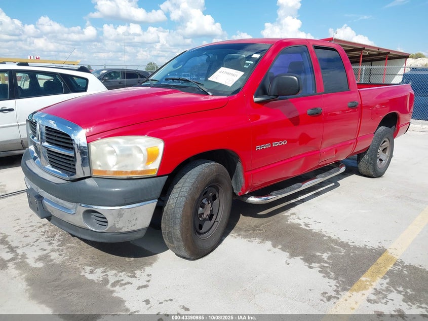 2006 Dodge Ram 1500 St red truck gasoline 1D7HA18K26J194812 photo #3