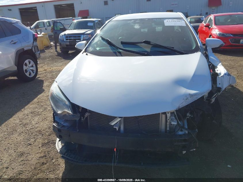 2016 Toyota Corolla S VIN: 2T1BURHE8GC493038 Lot: 43390987