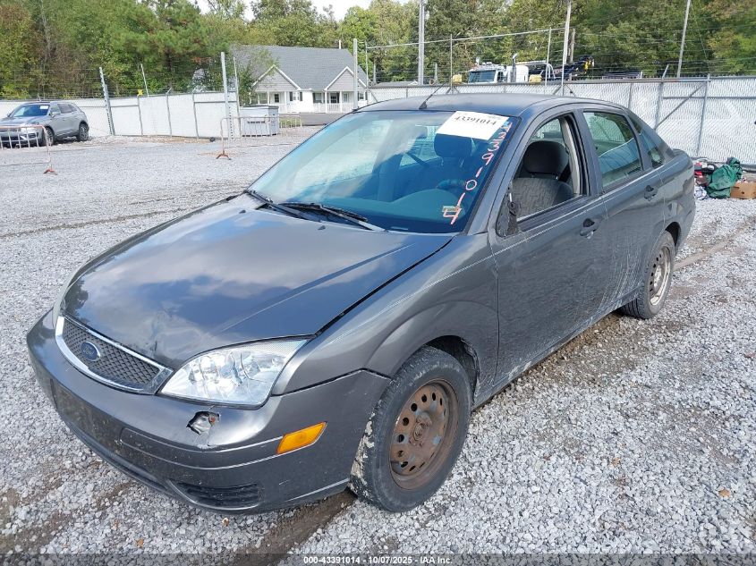 2005 Ford Focus Zx4 VIN: 1FAFP34N25W313316 Lot: 43391014