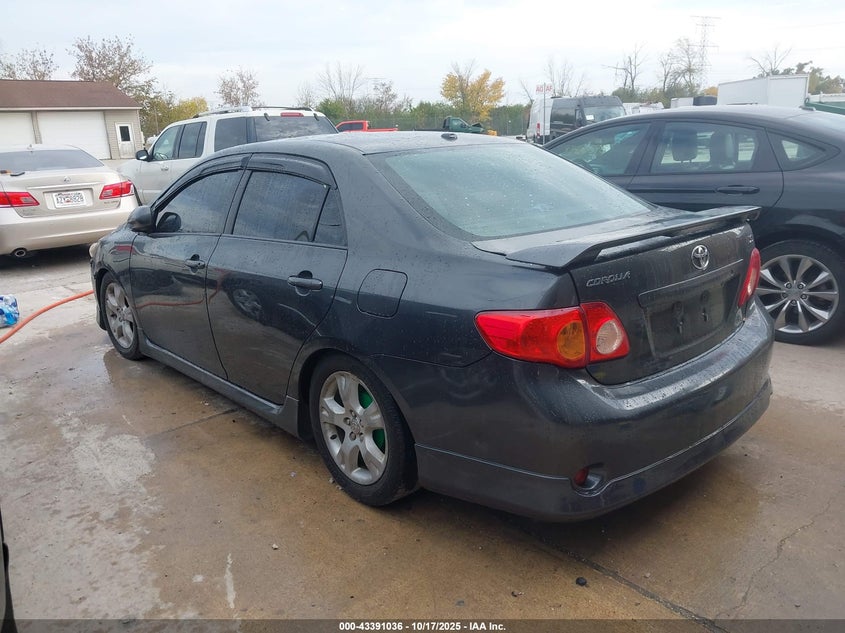 1NXBU40E49Z133443 2009 TOYOTA COROLLA photo no. 3