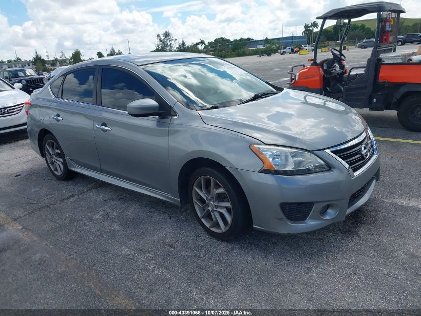 NISSAN SENTRA 2013. Lot# 43391068. VIN 3N1AB7AP4DL791079. Photo 1