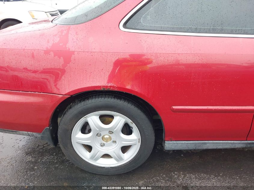 1997 Acura Cl 2.2 VIN: 19UYA1246VL008102 Lot: 43391080