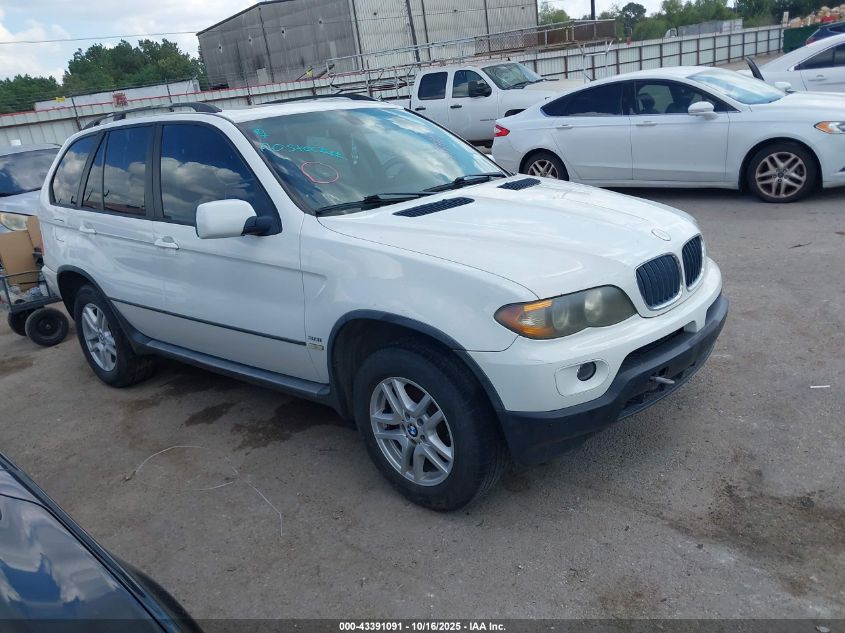 2005 BMW X5 3.0I