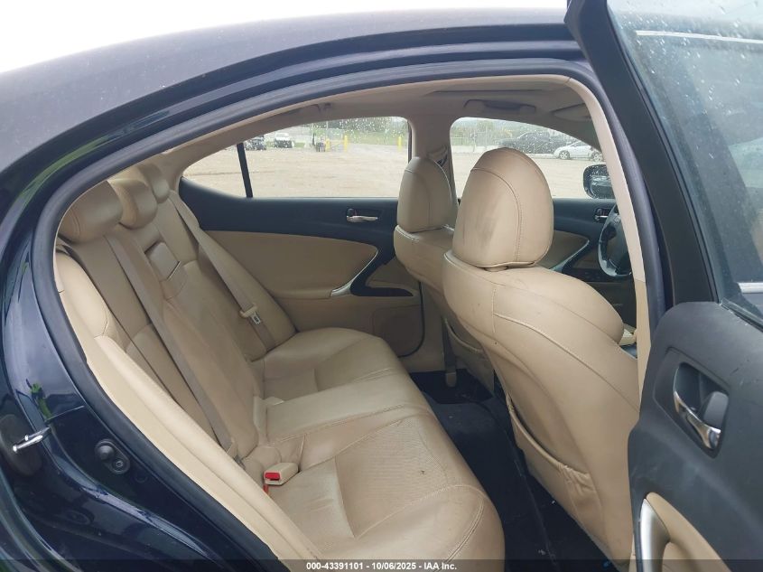 2008 Lexus Is 250 VIN: JTHCK262785027561 Lot: 43391101