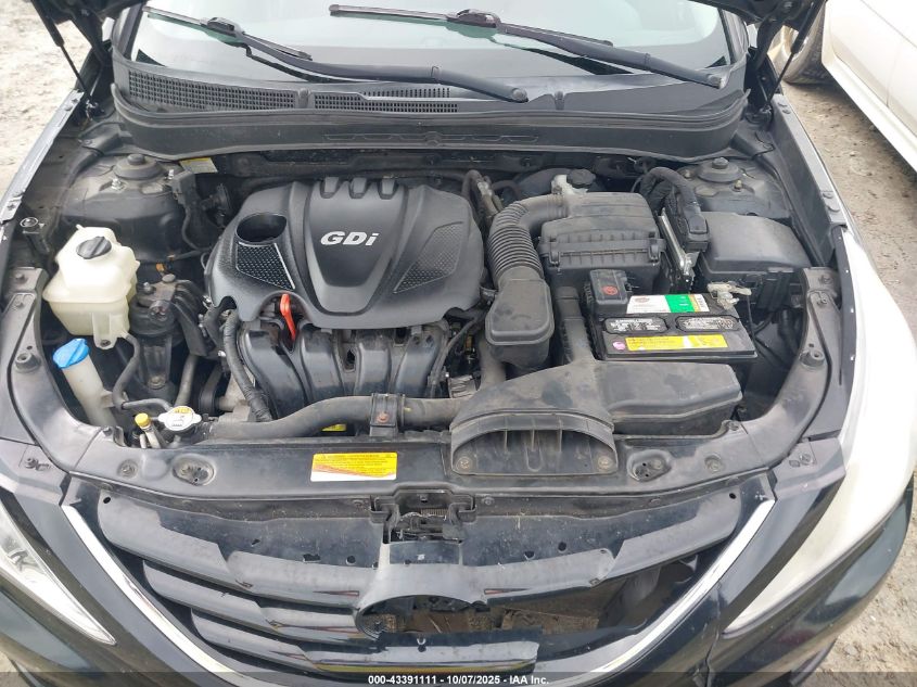 2013 Hyundai Sonata Gls VIN: 5NPEB4AC3DH667993 Lot: 43391111