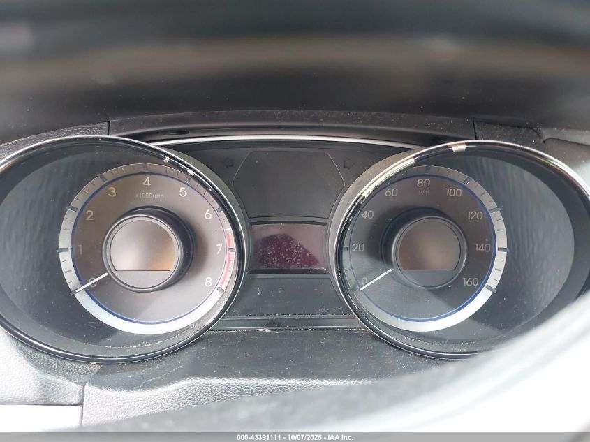 2013 Hyundai Sonata Gls VIN: 5NPEB4AC3DH667993 Lot: 43391111